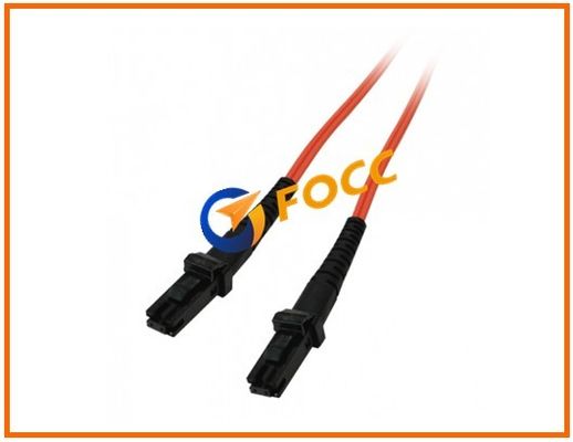 China 3.0mm Indoor LSZH Fiber Optic Patch Cable MTRJ To MTRJ Connector Terminated supplier